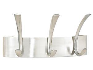 Safco 4204SL Metal Coat Racks, Silver. Steel, Wall Rack, Three Hooks Safco 4204SL Metal Coat Racks, Silver. Steel, Wall Rack, Three Hooks