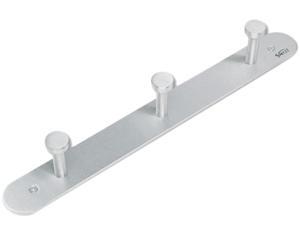 Safco 4201 Nail Head Wall Coat Rack, Three Hooks, Metal, Satin Aluminum Safco 4201 Nail Head Wall Coat Rack, Three Hooks, Metal, Satin Aluminum