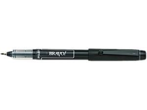 Pilot 11034 Bravo! Porous Point Stick Water-Based Pen, Black Ink, Bold, 1Each Pilot 11034 Bravo! Porous Point Stick Water-Based Pen, Black Ink, Bold, 1Each