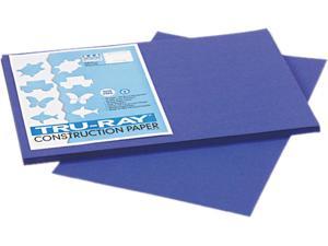 Pacon 103054 Tru-Ray Construction Paper 76 lbs. 12 x 18 Blue 50 Sheets/Pack