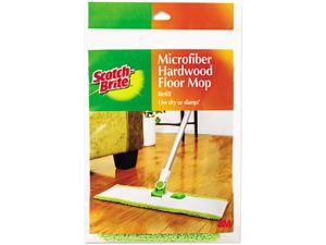 Scotch-Brite M-005-R Hardwood Floor Mop Refill, Microfiber