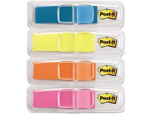 Post-it Flags 683-4ABX Highlighting Flags, Bright Colors, 1/2" x 1 3/4", 35/Color, 4 Dispensers/Pack Post-it Flags 683-4ABX Highlighting Flags, Bright Colors, 1/2" x 1 3/4", 35/Color, 4 Dispensers/Pack