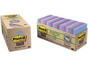 Post-it Notes Super Sticky 654-24SST-CP Super Sticky Pads Cabinet Pack, 3 x 3, 5 Tropic Breeze Colors, 24 70-Sheet Pads Post-it Notes Super Sticky 654-24SST-CP Super Sticky Pads Cabinet Pack, 3 x 3, 5 Tropic Breeze Colors, 24 70-Sheet Pads