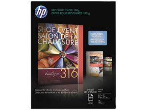 Hewlett-Packard CH016A Inkjet Brochure/Flyer Paper, 103 Brightness, 48lb, 8-1/2 x 11, White, 150/Pack Hewlett-Packard CH016A Inkjet Brochure/Flyer Paper, 103 Brightness, 48lb, 8-1/2 x 11, White, 150/Pack