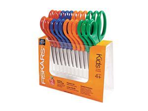 Fiskars 95037197 Children’s Safety Scissors, Pointed, 5 in. Length, 1-3/4 in. Cut, 12/Pack Fiskars 95037197 Children’s Safety Scissors, Pointed, 5 in. Length, 1-3/4 in. Cut, 12/Pack
