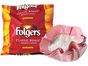 Folgers 06239 Coffee Filter Packs, Classic Roast, .9 oz, 40/Carton Folgers 06239 Coffee Filter Packs, Classic Roast, .9 oz, 40/Carton