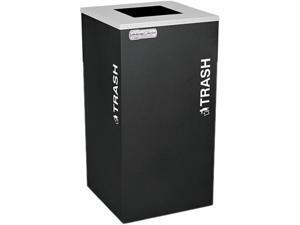Ex-Cell RC-KDSQ-TBLX Kaleidoscope Collection Recycling Receptacle, 24 gal, Black Ex-Cell RC-KDSQ-TBLX Kaleidoscope Collection Recycling Receptacle, 24 gal, Black