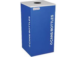 Ex-Cell RC-KDSQ-CRYX Kaleidoscope Collection Recycling Receptacle, 24 gal, Royal Blue Ex-Cell RC-KDSQ-CRYX Kaleidoscope Collection Recycling Receptacle, 24 gal, Royal Blue