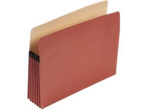 Pendaflex Earthwise E1534G Recycled Expansion File Pocket, 5 1/4 Inch Expansion, Letter, Red Fiber Pendaflex Earthwise E1534G Recycled Expansion File Pocket, 5 1/4 Inch Expansion, Letter, Red Fiber