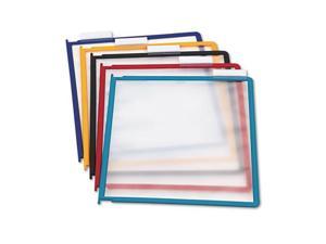 Durable 5548-00 InstaView Desk Reference System Replacement Panels, Letter, Assorted, 5/Set