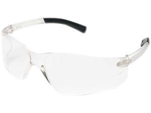 Crews BK110 BearKat Safety Glasses, Wraparound, Black Frame/Clear Lens Crews BK110 BearKat Safety Glasses, Wraparound, Black Frame/Clear Lens