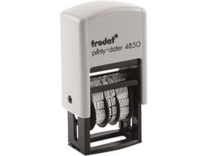 Trodat E4850L Trodat Econ Micro 5-in-1 Message Stamp, Dater, Self-Inking, 1 x 3/4, Blue/Red Trodat E4850L Trodat Econ Micro 5-in-1 Message Stamp, Dater, Self-Inking, 1 x 3/4, Blue/Red