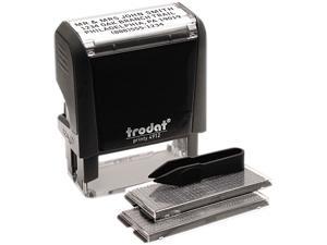 Trodat 5915 Self-Inking Do It Yourself Message Stamp, 3/4 x 1 7/8 Trodat 5915 Self-Inking Do It Yourself Message Stamp, 3/4 x 1 7/8