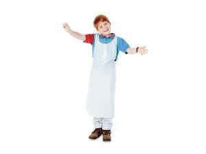 Baumgartens Kids Disposable Apron - Polyethylene - White - 100 / Pack BAU64620 Baumgartens Kids Disposable Apron - Polyethylene - White - 100 / Pack BAU64620