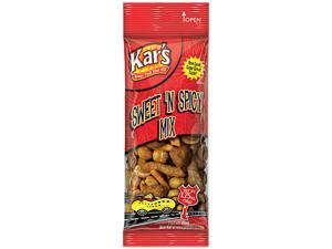 Kar's SN08384 Nuts Caddy, Sweet 'N Spicy Trail Mix, 1.75 oz. Bags, 24 Bags/Pack Kar's SN08384 Nuts Caddy, Sweet 'N Spicy Trail Mix, 1.75 oz. Bags, 24 Bags/Pack