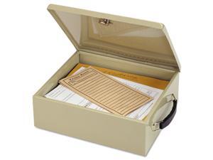 MMF Industries 221615103 Jumbo Cash Box w/Lock, Sand MMF Industries 221615103 Jumbo Cash Box w/Lock, Sand
