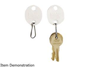 MMF 201800706 Oval Plastic Key Tags - Plastic - 20 / Pack - White MMF 201800706 Oval Plastic Key Tags - Plastic - 20 / Pack - White