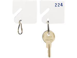 MMF POS 201300006 Key Tags - Plastic - 20 / Pack - White MMF POS 201300006 Key Tags - Plastic - 20 / Pack - White