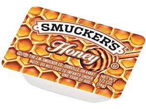 Smucker's 763 Smucker's Honey, Single Serving Packs, 1/2 oz, 200/Carton Smucker's 763 Smucker's Honey, Single Serving Packs, 1/2 oz, 200/Carton