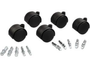 Master Caster 23622 Deluxe Casters, 100 lbs./Caster, Nylon, Matte Black, 5/Set Master Caster 23622 Deluxe Casters, 100 lbs./Caster, Nylon, Matte Black, 5/Set