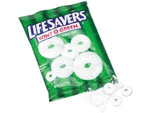 LifeSavers 88504 Hard Candy, Wint-O-Green Flavor, Individually Wrapped, 6.25oz Bag LifeSavers 88504 Hard Candy, Wint-O-Green Flavor, Individually Wrapped, 6.25oz Bag