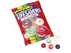 LifeSavers 88501 Hard Candy, Five Classic Flavors, Individually Wrapped, 6.25oz Bag LifeSavers 88501 Hard Candy, Five Classic Flavors, Individually Wrapped, 6.25oz Bag