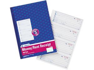 Adams TC1182 Receipt Book, 7-5/8 x 11, Three-Part Carbonless, 100 Forms Adams TC1182 Receipt Book, 7-5/8 x 11, Three-Part Carbonless, 100 Forms