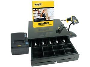 Wasp 633808471408 Quickstore Rapid Start POS Solution - Point of Sale Software + Device Wasp 633808471408 Quickstore Rapid Start POS Solution - Point of Sale Software + Device