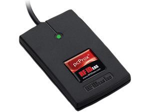 RFIDeas RDR-80582AKU pcProx Plus Dual Frequency Desktop SDK Non-Keystroking Reader, 125 kHz/13.56 MHz, USB, RS-232, USB