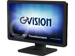 Gvision D22,22" Widescreen POS LED Monitor with Projected Capacitive Touch, Black - D22ZD-AV-45P0 Gvision D22,22" Widescreen POS LED Monitor with Projected Capacitive Touch, Black - D22ZD-AV-45P0