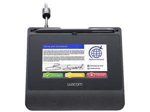 Wacom STU-540 5" High-res Color Screen Signature Pad, 2540 lpi, 1024 Pressure Level, Pen, USB 2.0 Communication Interface
