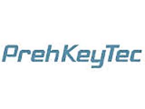 PrehKeyTec 12308-100/1800 2x1 Relegendable Key Caps - Black
