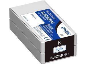 EPSON C33S020577 SJIC22P (K) Black Ink Cartridge for TM-C3500 EPSON C33S020577 SJIC22P (K) Black Ink Cartridge for TM-C3500