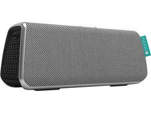 Fugoo F6STSS01 Style - Portable Bluetooth Surround Sound Speaker Longest Battery Life with Built-in Speakerphone, Silver