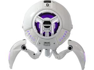 Gravastar Mars Pro Bluetooth Speaker, Bass Boost, 15H Playtime, Stereo Sound, White