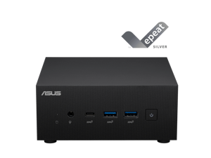ASUS ExpertCenter PN64 Mini PC Barebone PN64-BB7000X1TD with Intel® Core™ i7-12700H (2.3~4.7GHz), Quad-4K displays, up to 64GB DDR5 RAM, Dual Storage Design, WiFi 6E, Bluetooth, USB-C with VESA Mount