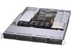 Supermicro AMD EPYC Milan 7713P 1U Full System, 64-Core/128-Thread, 128 (8x16GB) DDR4 Memory, 1 TB Intel SSD