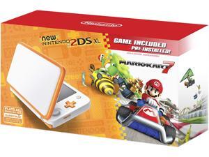 New Nintendo 2DS XL - Orange + White with Mario Kart 7 Pre-installed New Nintendo 2DS XL - Orange + White with Mario Kart 7 Pre-installed