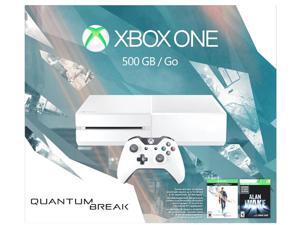 Xbox One 500GB White Console - Special Edition Quantum Break Bundle Xbox One 500GB White Console - Special Edition Quantum Break Bundle