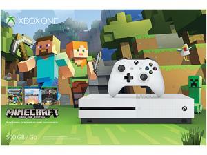 Xbox One S 500GB Console  Minecraft Favorites Bundle