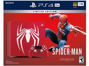 ps4 with spiderman