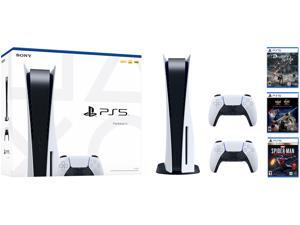 PS5 Bundle - Includes PlayStation 5, Dual Sense Controller, The Nioh Collection, Spiderman Miles Morales (Ultimate Edition), and Demon's Souls PS5 Bundle - Includes PlayStation 5, Dual Sense Controller, The Nioh Collection, Spiderman Miles Morales (Ultimate Edition), and Demon's Souls