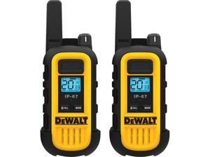 DEWALT DXFRS300 1W Walkie Talkies Heavy Duty Business Two-Way Radios (Pair)