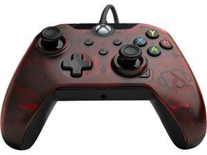 PDP 049-012-NA-RD Gaming Wired Controller for Xbox Series X|S, Xbox One, PC Crimson Red
