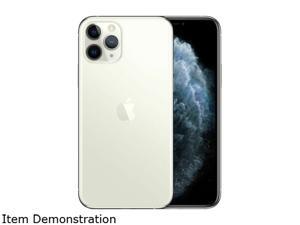 Apple iPhone 11 Pro A2215 4G LTE Cell Phone - Unlocked Cell Phones 5.8" Silver 256GB 4GB RAM Apple iPhone 11 Pro A2215 4G LTE Cell Phone - Unlocked Cell Phones 5.8" Silver 256GB 4GB RAM