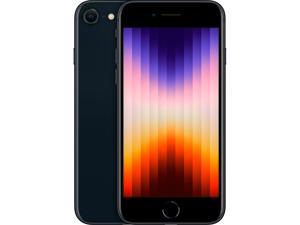 Apple iPhone SE (2022) MMXC3LL/A 5G GSM/CDMA Cell Phone 4.7" Midnight 256GB 4GB RAM