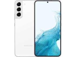 Samsung Galaxy S22+ SM-S906UZWAXAA 5G Unlocked Cell Phone 6.6" Full Rectangle / 6.4" Rounded Corners Phantom White 128GB 8GB RAM
