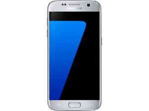 Samsung Galaxy S7 Unlocked Smart Phone, 5.1" AMOLED Display, Silver Color, 32GB Storage 4GB RAM International version - No Warranty