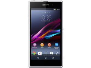 Sony Xperia Z1 C6906 Unlocked Cell Phone 5 White 16 GB 2 GB RAM