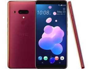 HTC U12+ 4G LTE Unlocked Cell Phone 6" Flame Red 64GB 6GB RAM